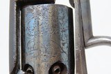 CIVIL WAR Antique ALLEN & WHEELOCK Sidehammer “POCKET” Percussion RevolverSCARCE; 1 of only 750 Made w/Great Cylinder Scene! - 7 of 15