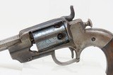 CIVIL WAR Antique ALLEN & WHEELOCK Sidehammer “POCKET” Percussion RevolverSCARCE; 1 of only 750 Made w/Great Cylinder Scene! - 14 of 15