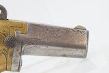 SCARCE Wild West/Frontier All Metal Antique NATIONAL ARMS “No. 1” DERINGER
ENGRAVED Post-Civil War-Era Pistol - 16 of 16