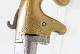 SCARCE Wild West/Frontier All Metal Antique NATIONAL ARMS “No. 1” DERINGER
ENGRAVED Post-Civil War-Era Pistol - 4 of 16