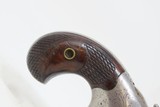 Post-CIVIL WAR Era FACTORY ENGRAVED Antique COLT 2nd Model .41 RF DERINGER
SCROLL ENGRAVING from the FACTORY - 14 of 16