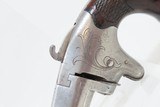 Post-CIVIL WAR Era FACTORY ENGRAVED Antique COLT 2nd Model .41 RF DERINGER
SCROLL ENGRAVING from the FACTORY - 4 of 16