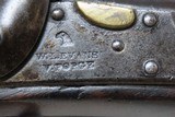 MEXICAN-AMERICAN WAR INSCRIPTION Antique W.L. Evans US NAVY M1826 Pistol
One of < 1,000 Made in VALLEY FORGE, PENNSYLVANIA - 6 of 21