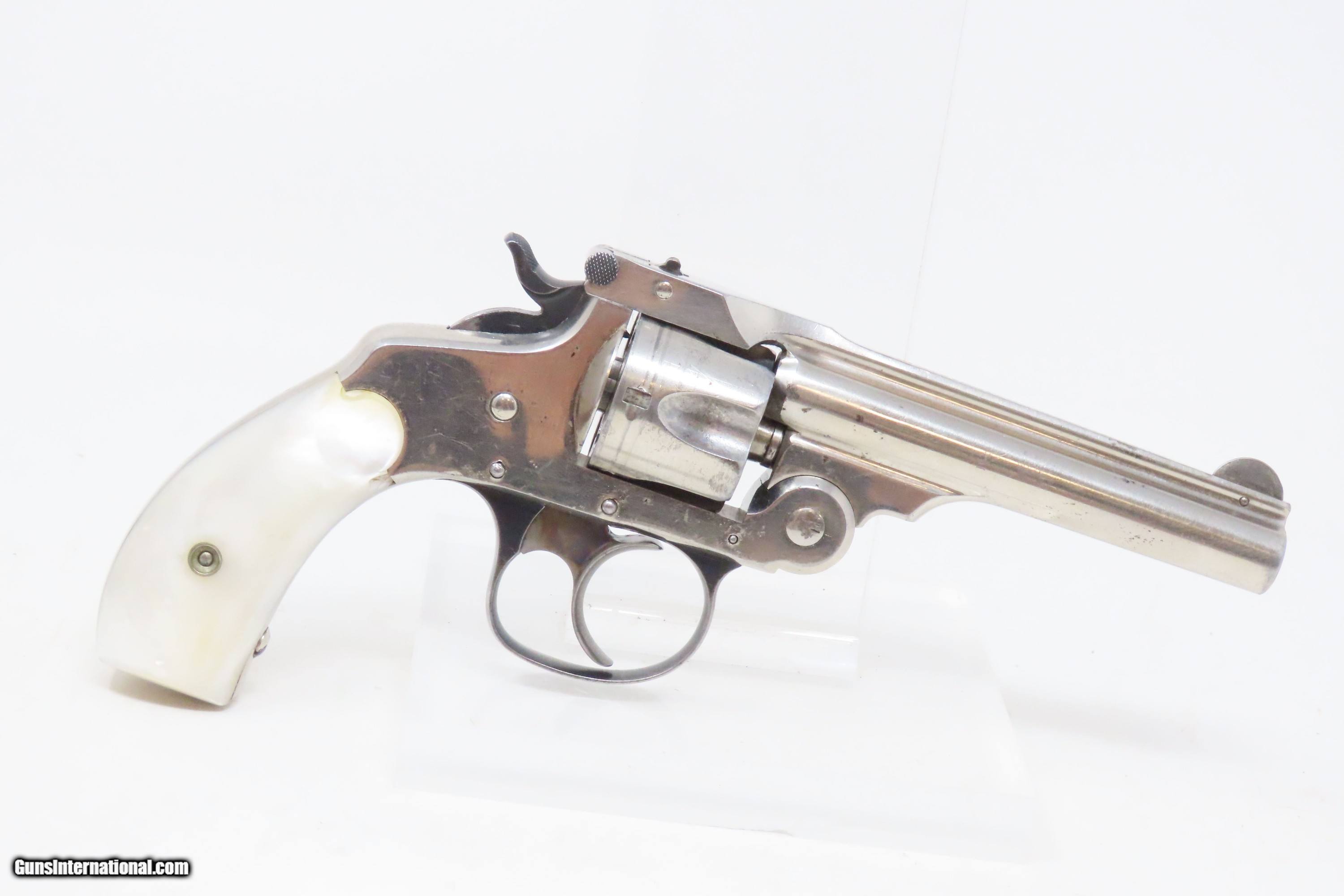 Nickel Plated w/ FACTORY BOX Smith & Wesson .32 DA Revolver