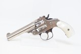 Nickel Plated w/ FACTORY BOX Smith & Wesson .32 DA Revolver C&R PEARL GRIPTURN OF THE CENTURY Self Defense Revolver - 6 of 22