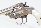 Nickel Plated w/ FACTORY BOX Smith & Wesson .32 DA Revolver C&R PEARL GRIPTURN OF THE CENTURY Self Defense Revolver - 8 of 22