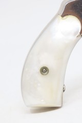 Nickel Plated w/ FACTORY BOX Smith & Wesson .32 DA Revolver C&R PEARL GRIPTURN OF THE CENTURY Self Defense Revolver - 20 of 22