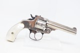 Nickel Plated w/ FACTORY BOX Smith & Wesson .32 DA Revolver C&R PEARL GRIPTURN OF THE CENTURY Self Defense Revolver - 19 of 22