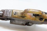 COLT Antique CIVIL WAR / FRONTIER Percussion M1849 POCKET Revolver HOLSTERWILD WEST/FRONTIER SIX-SHOOTER Made In 1861 - 15 of 22