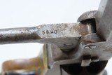 COLT Antique CIVIL WAR / FRONTIER Percussion M1849 POCKET Revolver HOLSTERWILD WEST/FRONTIER SIX-SHOOTER Made In 1861 - 22 of 22