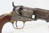 COLT Antique CIVIL WAR / FRONTIER Percussion M1849 POCKET Revolver HOLSTERWILD WEST/FRONTIER SIX-SHOOTER Made In 1861 - 19 of 22