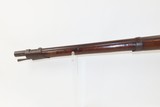 Antique US SPRINGFIELD ARMORY Model 1816 Short MusketConverted Flintlock to Percussion US Military Weapon - 23 of 25