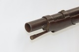 Antique US SPRINGFIELD ARMORY Model 1816 Short MusketConverted Flintlock to Percussion US Military Weapon - 24 of 25