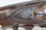 Antique US SPRINGFIELD ARMORY Model 1816 Short MusketConverted Flintlock to Percussion US Military Weapon - 4 of 25