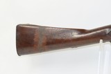 Antique US SPRINGFIELD ARMORY Model 1816 Short MusketConverted Flintlock to Percussion US Military Weapon - 6 of 25