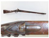 Antique US SPRINGFIELD ARMORY Model 1816 Short MusketConverted Flintlock to Percussion US Military Weapon - 1 of 25