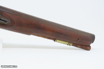 RARE SIMEON NORTH USN Model 1808 NAVY FLINTLOCK Pistol WAR OF 1812 Antique Early American U.S. Sidearm with Belt Hook! - Image 14 of 18