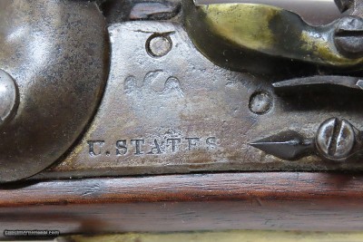RARE SIMEON NORTH USN Model 1808 NAVY FLINTLOCK Pistol WAR OF 1812 Antique Early American U.S. Sidearm with Belt Hook! - Image 15 of 18