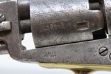 1854 COLT 1849 POCKET .31 Revolver STAGE COACH ROBBERY CIVIL WAR Antique ANTEBELLUM REVOLVER Manufactured in 1854 - 6 of 19