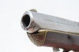 ENGRAVED Antique WILLIAMSON Single Shot CONVERTIBLE .41 Deringer w/ADAPTER
RF/Percussion Combination Pistol w/ PERCUSSION ADAPTER - 10 of 18