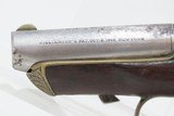 ENGRAVED Antique WILLIAMSON Single Shot CONVERTIBLE .41 Deringer w/ADAPTER
RF/Percussion Combination Pistol w/ PERCUSSION ADAPTER - 5 of 18