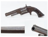 Scarce WILD WEST / FRONTIER Antique SMITH & WESSON No. 1 1/2 .32 RF Revolver
One of only 26,300 1st Issue Spur Trigger Revolvers