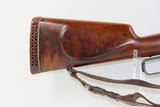c1922 LEFT-HANDED WINCHESTER Model 1895 .30-06 LEVER ACTION Carbine C&R
ROARING TWENTIES Custom Rifle Inscribed “W.C. Wade” w/SLING - 16 of 21