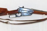 c1922 LEFT-HANDED WINCHESTER Model 1895 .30-06 LEVER ACTION Carbine C&R
ROARING TWENTIES Custom Rifle Inscribed “W.C. Wade” w/SLING - 17 of 21