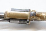 1863 CIVIL WAR Antique BROOKLYN Firearms SLOCUM Separate Chambers RevolverENGRAVED w/Rollin White By-Passing Sliding Chambers - 11 of 16
