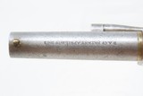 1863 CIVIL WAR Antique BROOKLYN Firearms SLOCUM Separate Chambers RevolverENGRAVED w/Rollin White By-Passing Sliding Chambers - 8 of 16