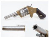 1863 CIVIL WAR Antique BROOKLYN Firearms SLOCUM Separate Chambers RevolverENGRAVED w/Rollin White By-Passing Sliding Chambers - 1 of 16