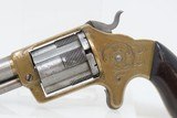 1863 CIVIL WAR Antique BROOKLYN Firearms SLOCUM Separate Chambers RevolverENGRAVED w/Rollin White By-Passing Sliding Chambers - 4 of 16