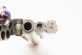 Very Nice SCARCE Antique DERINGER .22 Cal. RF POCKET Revolver NICKEL PLATED By Henry Deringer’s Great Grandson w/ROSEWOOD GRIPS - 13 of 17