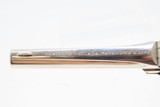 Very Nice SCARCE Antique DERINGER .22 Cal. RF POCKET Revolver NICKEL PLATED By Henry Deringer’s Great Grandson w/ROSEWOOD GRIPS - 8 of 17