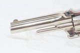 Very Nice SCARCE Antique DERINGER .22 Cal. RF POCKET Revolver NICKEL PLATED By Henry Deringer’s Great Grandson w/ROSEWOOD GRIPS - 5 of 17