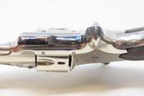 Very Nice SCARCE Antique DERINGER .22 Cal. RF POCKET Revolver NICKEL PLATED By Henry Deringer’s Great Grandson w/ROSEWOOD GRIPS - 11 of 17