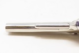Very Nice SCARCE Antique DERINGER .22 Cal. RF POCKET Revolver NICKEL PLATED By Henry Deringer’s Great Grandson w/ROSEWOOD GRIPS - 12 of 17