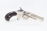 Very Nice SCARCE Antique DERINGER .22 Cal. RF POCKET Revolver NICKEL PLATED By Henry Deringer’s Great Grandson w/ROSEWOOD GRIPS - 14 of 17