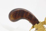 ENGRAVED & GOLD FINISHED Antique 1850s .44 Percussion SELF DEFENSE Pistol
EXCELLENT Cannon Barrel BELT/MUFF/POCKET Pistol! - 14 of 16