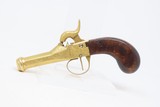 ENGRAVED & GOLD FINISHED Antique 1850s .44 Percussion SELF DEFENSE Pistol
EXCELLENT Cannon Barrel BELT/MUFF/POCKET Pistol! - 2 of 16