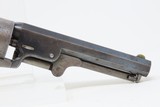 Scarce CIVIL WAR Era MANHATTAN FIREARMS Series I Percussion “NAVY” Revolver 1 of 4,200 Manufactured between 1859-1860 - 22 of 22