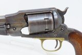 CIVIL WAR Antique REMINGTON US Contract CARTRIDGE CONVERSION New Model ARMY Made Circa 1863-65 and Converted in the 1870s - 4 of 18