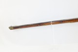 Antique .36 Caliber FLINTLOCK LONG RIFLE KETLAND ENGRAVED Full-Stock Full-Length Maple Stock - 20 of 22