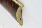 Antique .36 Caliber FLINTLOCK LONG RIFLE KETLAND ENGRAVED Full-Stock Full-Length Maple Stock - 22 of 22