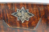 Antique .36 Caliber FLINTLOCK LONG RIFLE KETLAND ENGRAVED Full-Stock Full-Length Maple Stock - 16 of 22
