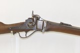 Antique SHARPS New Model 1863 .50-70 GOVT. CARTRIDGE CONVERSION SR Carbine
Civil War/Wild West US CONTRACT Saddle Ring Carbine - 4 of 19