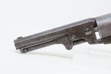 1862 CIVIL WAR / WILD WEST Antique MANHATTAN .36 Percussion “NAVY” Revolver With Multi-Panel ENGRAVED CYLINDER SCENE - 5 of 19