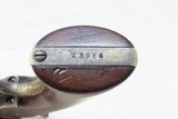 1862 CIVIL WAR / WILD WEST Antique MANHATTAN .36 Percussion “NAVY” Revolver Made to Greatly Resemble the COLT Model 1849 Pocket - 11 of 17