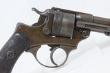 FRENCH Antique ST. ETIENNE ARSENAL 11mm Model 1873 6-Shot MILITARY Revolver Mid 1870s CHAMELOT-DELVIGNE Double Action Revolver - 24 of 25