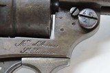 FRENCH Antique ST. ETIENNE ARSENAL 11mm Model 1873 6-Shot MILITARY Revolver Mid 1870s CHAMELOT-DELVIGNE Double Action Revolver - 20 of 25